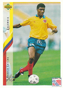 Harold Lozano Colombia Upper Deck World Cup 1994 Eng/Ita #47